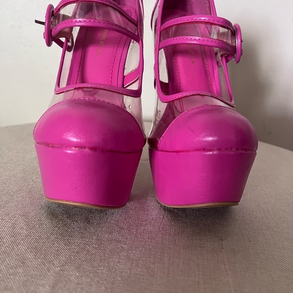 Barbie Pink 6 inch heels Shoe Republic LA - Picture 8 of 8